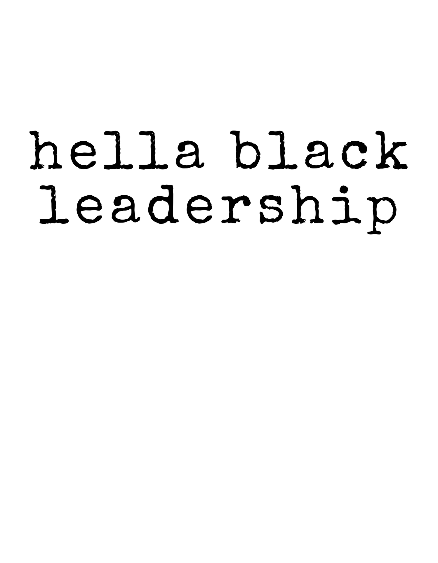 hella black