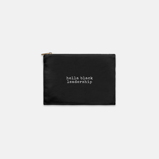 hella black leadership Cosmetic Bag