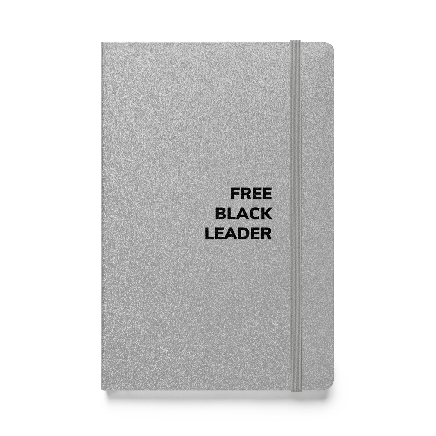 Free Black Leader Hardcover bound notebook