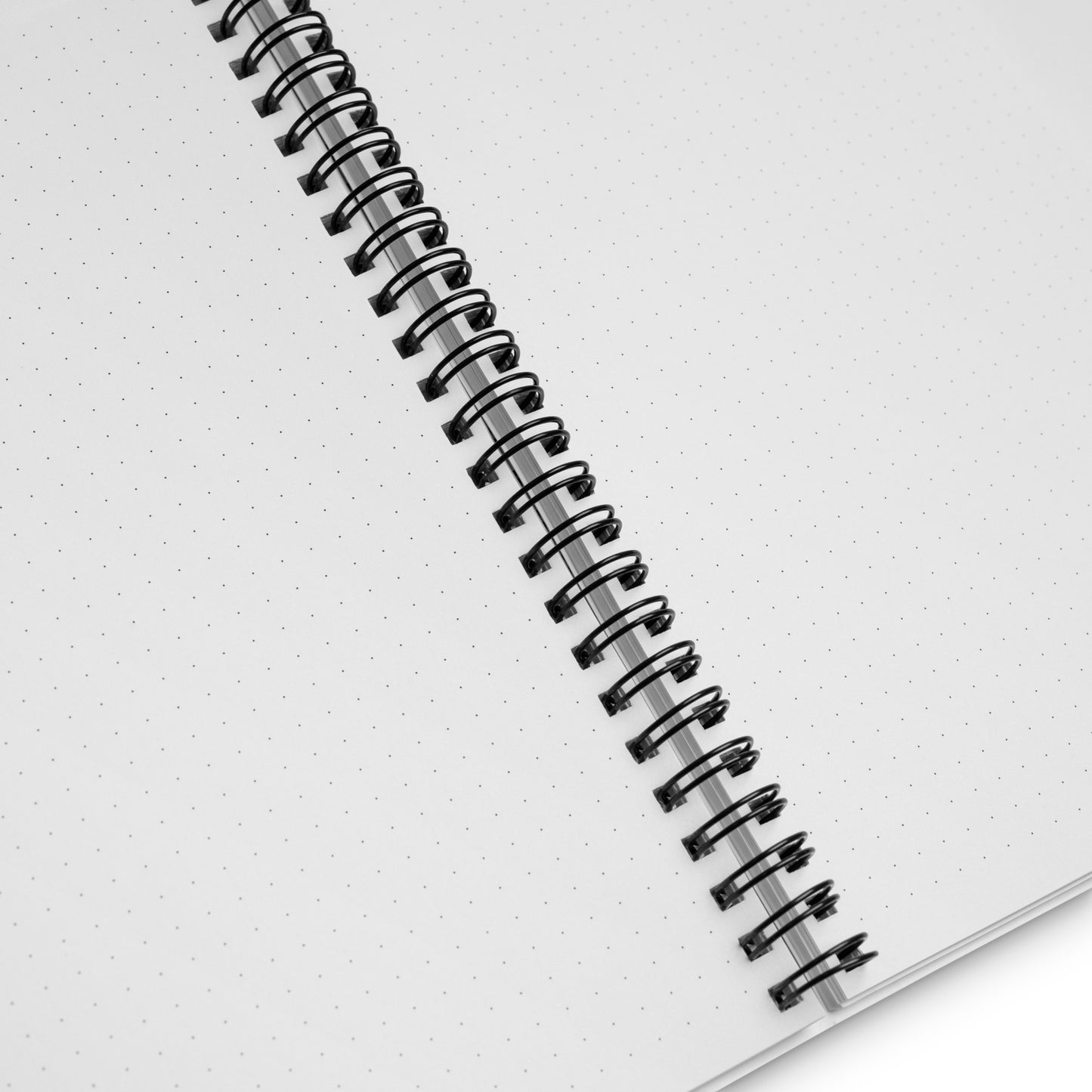 Blank Dot Grid Spiral notebook